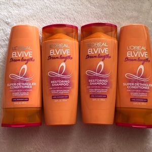 Loreal Paris elvive dream lengths shampoo & conditioner set